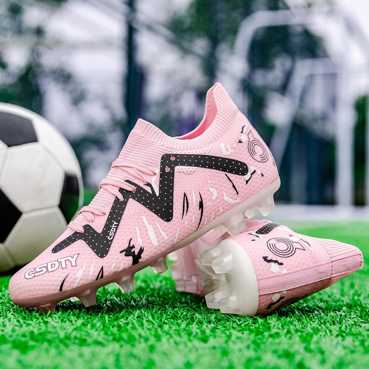 

Чоловіче футбольне взуття TF/FG Високі футбольні бутси Чоловічі підлітки Бутси для дорослих Тренування на траві Кросівки 35-45 38