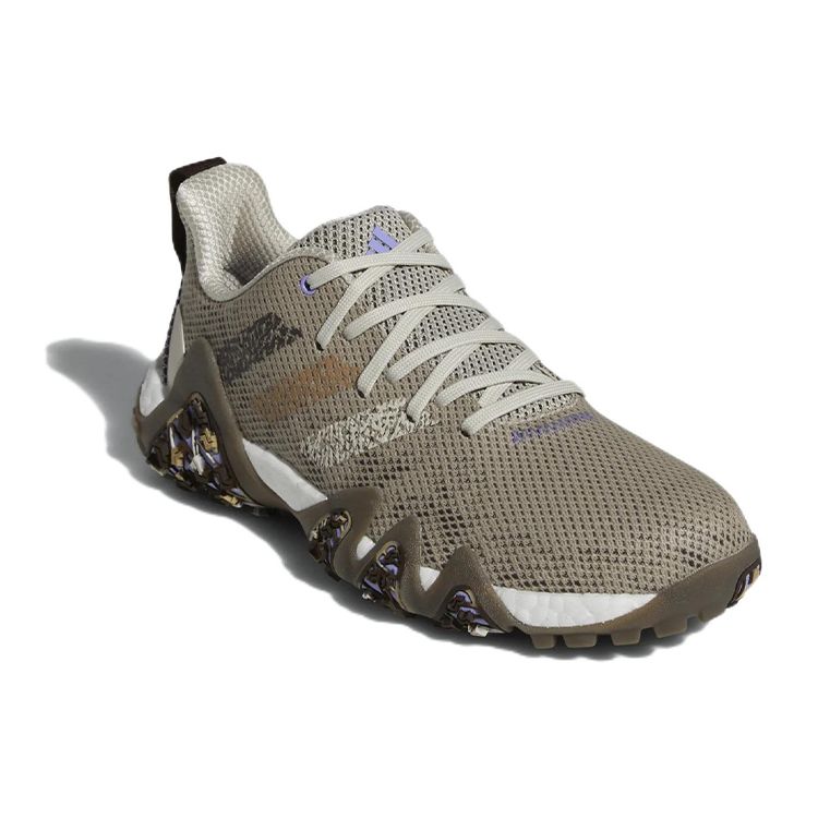 Adidas CodeChaos 22 Fabric Slip-Resistant Durable Breathable Low-Top Golf Shoes Women Sneaker Brown GV6679