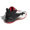 Adidas D Rose Son of Chi Chicago Men Sneakers White Vivid-Red Core-Black GW3830
