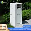 Stainless Steel Outdoor Trash Bin for Hotels, Parks, and Malls