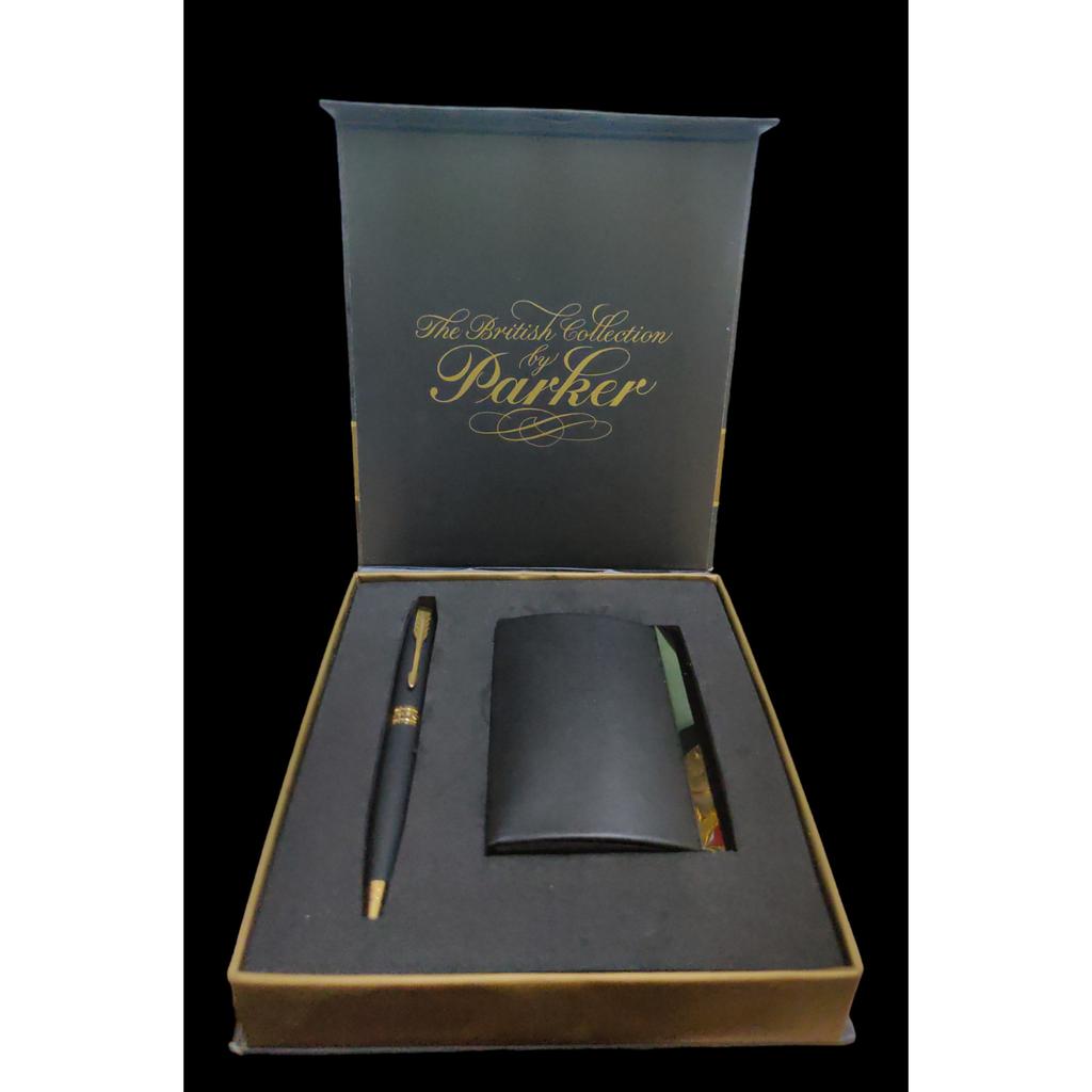 @ Beautiful Parker EST 1888 Blue Ball Pen Stylish Card Wallet L556 MJ-548-60%OFF