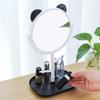 Süßer Kosmetikspiegel Schreibtisch-Schminkspiegel Haushalts-Großer Drehteller Kosmetik-Kleiner Spiegel Prinzess