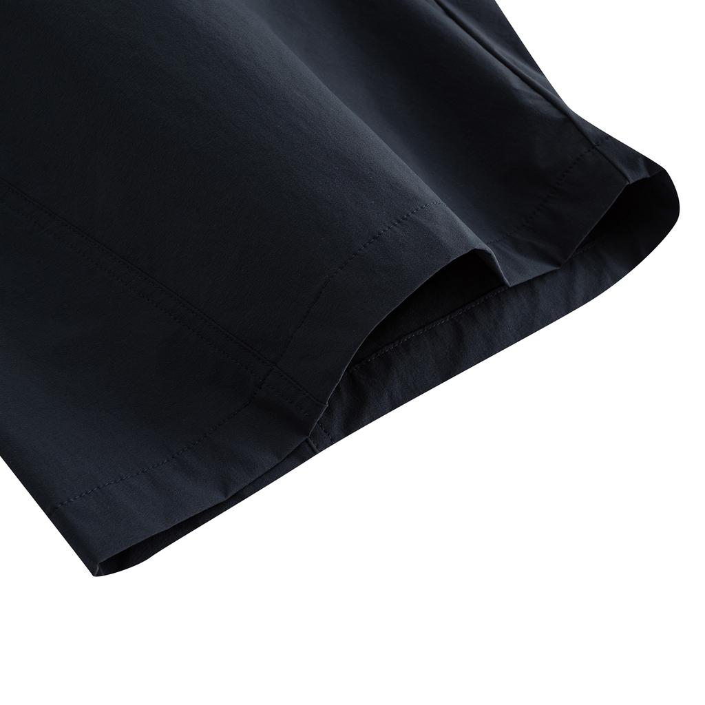 Anta Mens Woven Five-Point Sports Shorts Men Shorts Midnight-Black 152638514-1