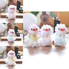 Cute Duck Plush Toy Backpack Charm Keychain Stuffed Animal Gift For Boys Girls