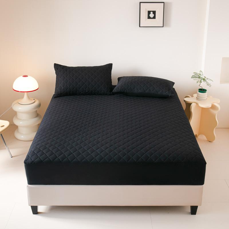 1pc 3D Air Fabric Thick Mattress Cover, 100% Waterproof Mattress Protector, Soft and Breathable Fitted Bed Sheet (No Pillowcase)