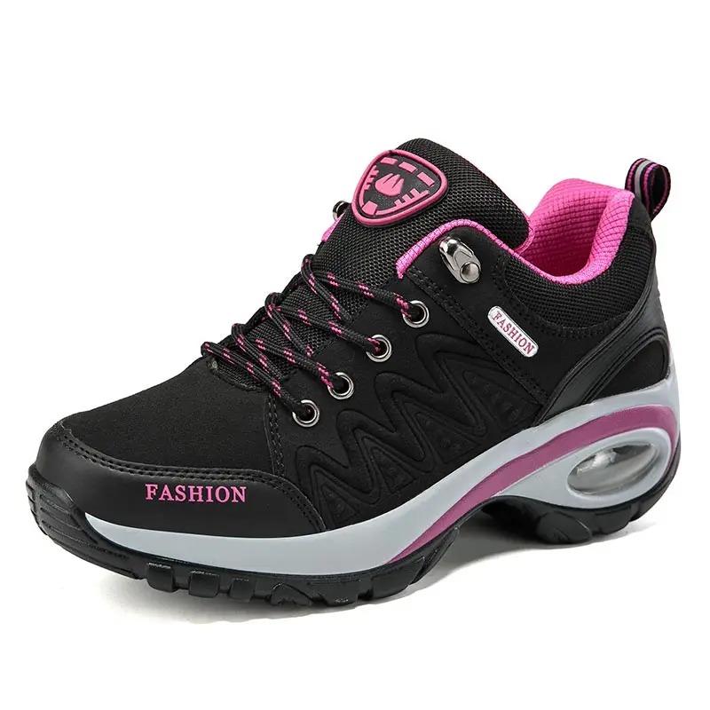 Women Sports Shoes Platform Sneakers Fashion Outdoor Hiking Non Slip Casual Shoes Low Running Shoes Women Footwear