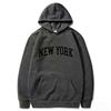 Men's and Women's Hooded Fashion Letter Trend Pattern Sweatshirt Loose Casual Jumper Sportswear