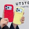 Winter Warm Solid Colors Furry Fluffy Plush Phone Case For iPhone 17 Air 16 15 14 13 Pro Max Shockproof Protective Cover