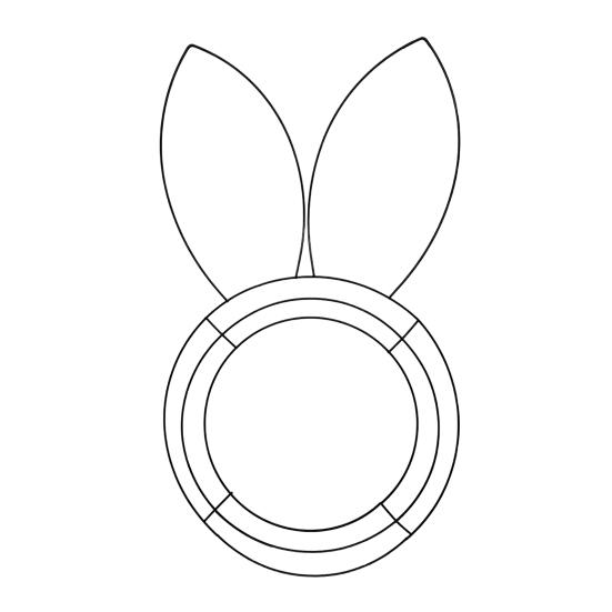 Yousheng 6 Pcs DIY Wreath Frame Metal Wreath Form Easter Rabbit Egg Bee Honeycomb Wire Frame for Wreath Crafting Holiday Hanging Decor