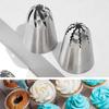 DIY Cream Nozzles Stainless Steel Baking Tool Durable Cake Decoration Tip