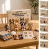 Katze Hund Zwerg 3D Filz Nähen DIY-Set Cartoon Vogel Handgemacht Schlüsselanhänger-Set Geburtstagsgeschenk