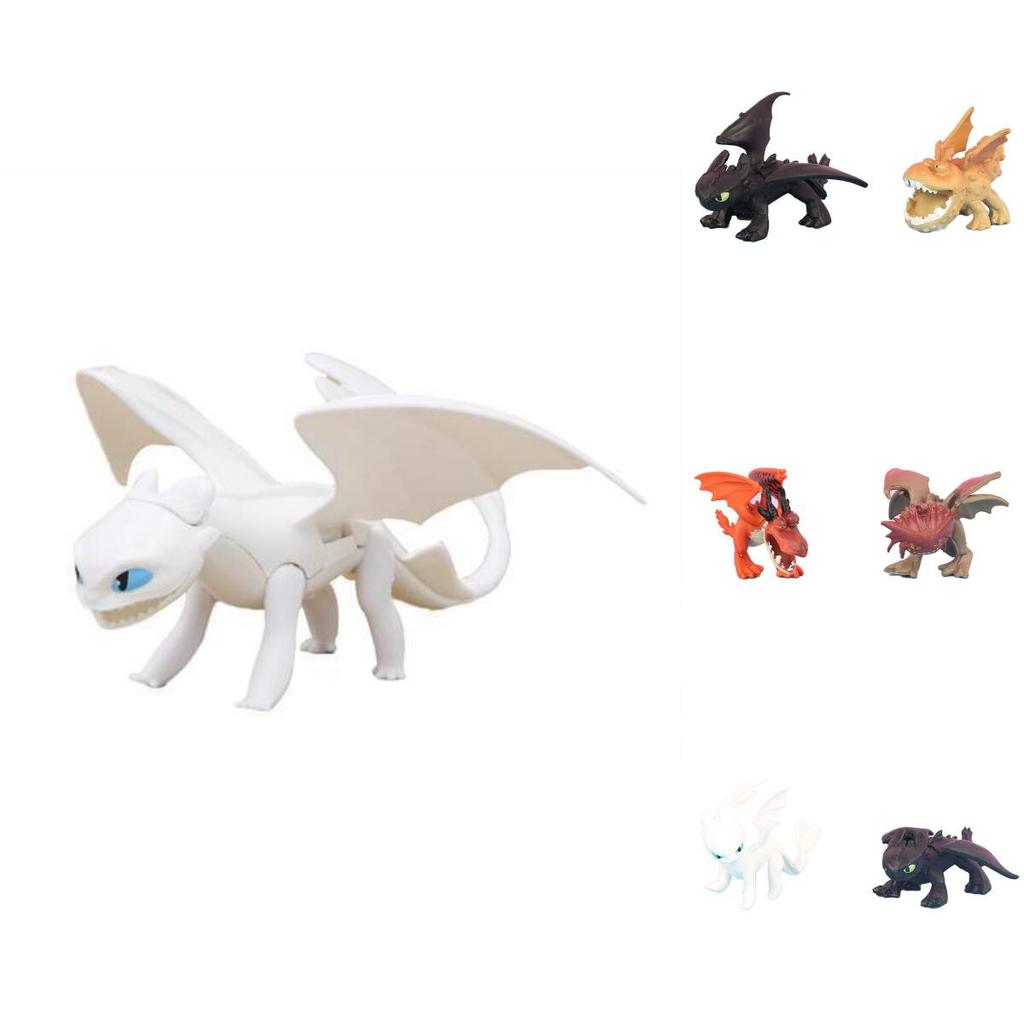 Dreamworks Dragons Figure Collection Mini Toothless Set For Kids And Dragon Trainers Aged 4 And Up