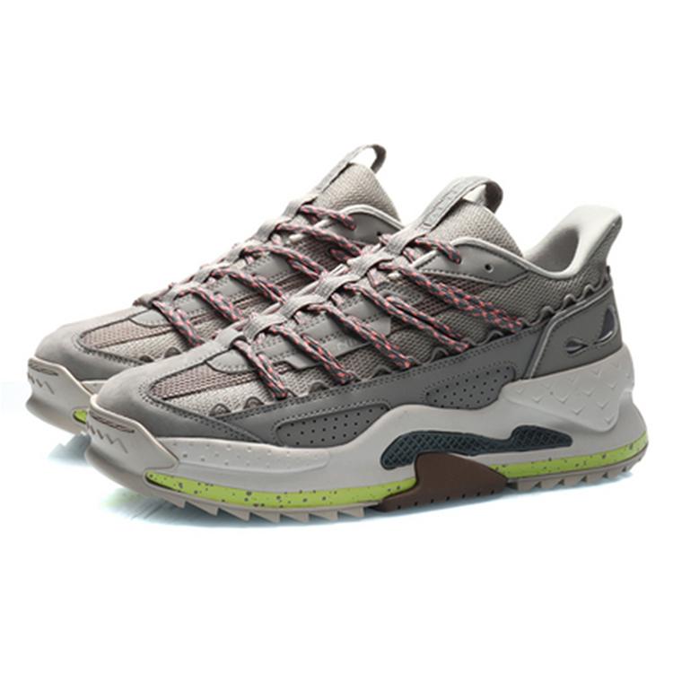 Li Ning CF Slip Resistant Breathable Abrasion Resistant Cushioning Low top Casual Shoes Men's AGCQ159-1
