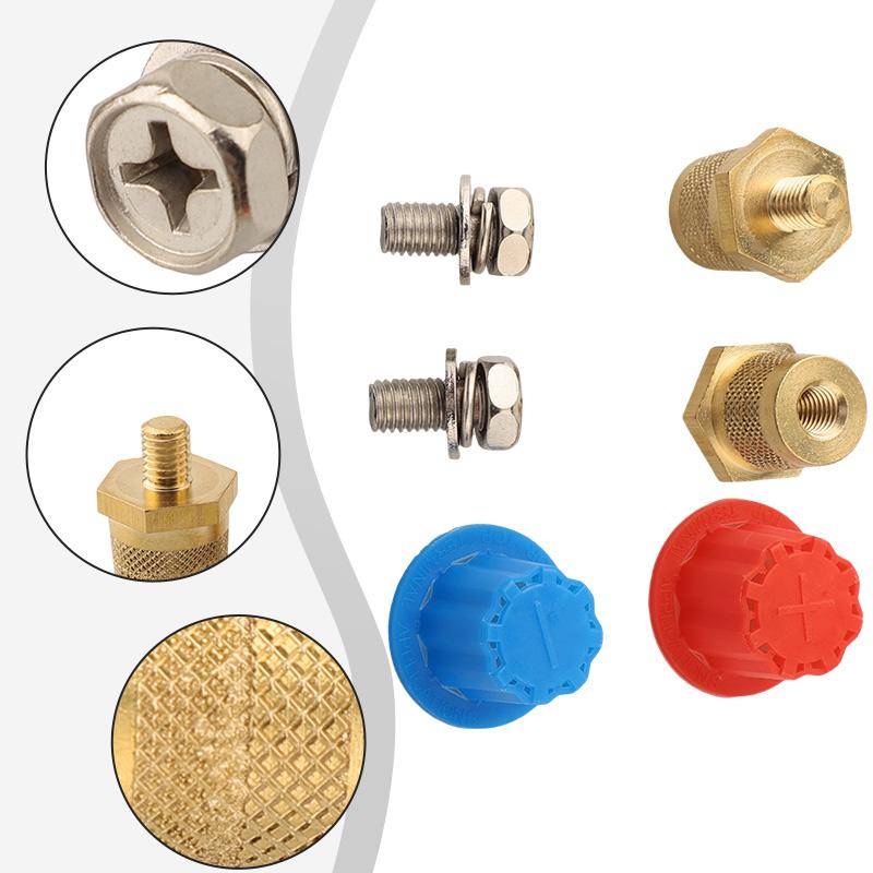 Battery Post Terminal Battery Terminal Connector Easy Access Excellent Conductivity Rust Resistance Transmission Loss Reduction