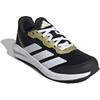 Adidas Faito Kids Sneakers Unisex Boys Girls 22-25.5cm Core Black Footwear White Gold Metallic
