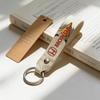 For Honda Soft PU Leather Motorcycle Keychain Lightweight Key Holder For Scooter Racing akp256