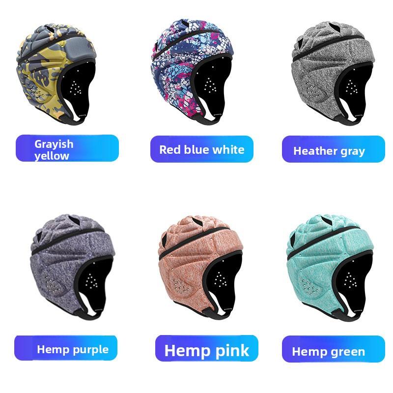 EVA Multi-color Football Helmet, Goalkeeper Anti-collision Sports Helmet, Ski Sports Hat Protective Helmet