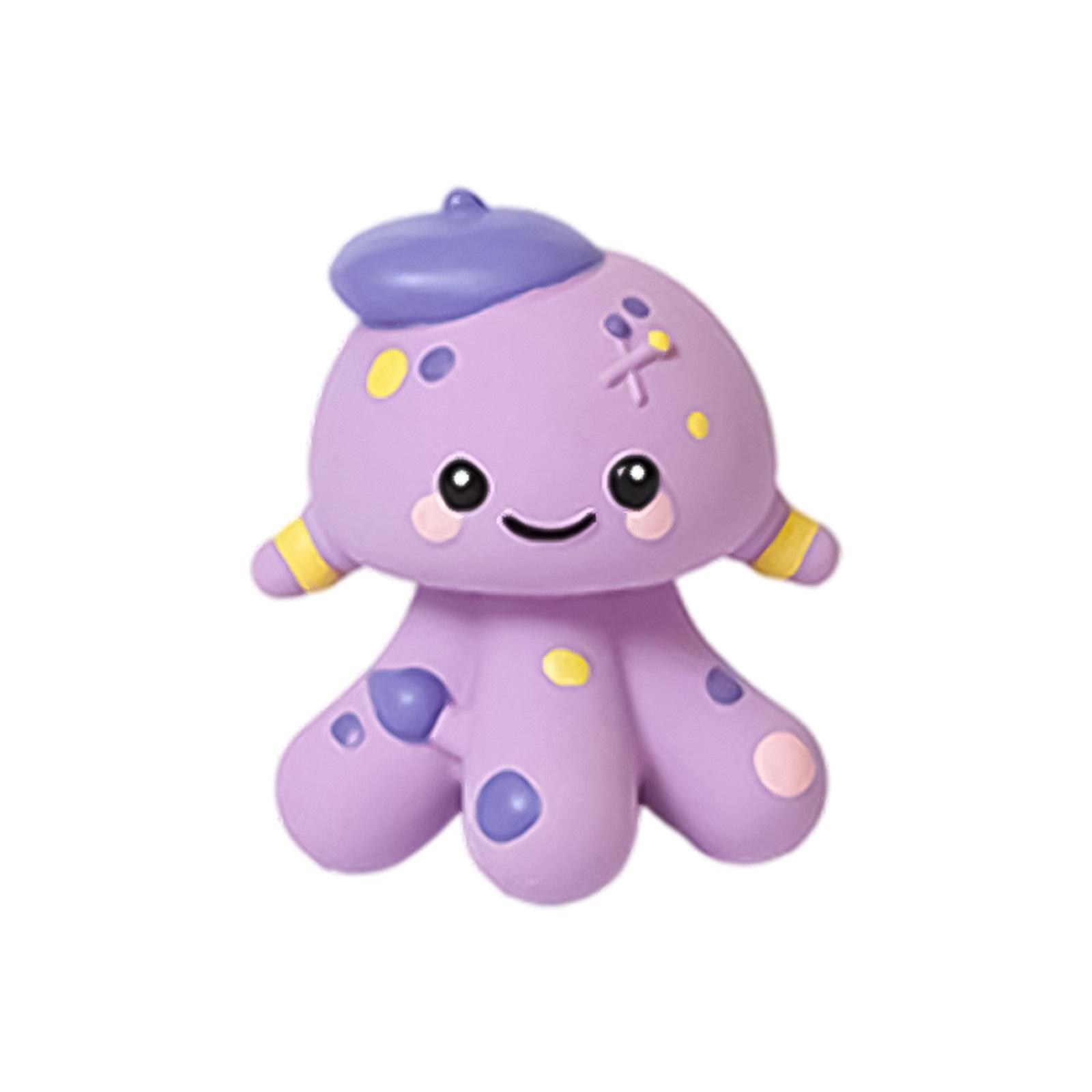 

Durable Latex Pet Toy Ocean Series Squeaky Chew Toy Stress Relief Dog Toy for Interactive Play and Training One Size