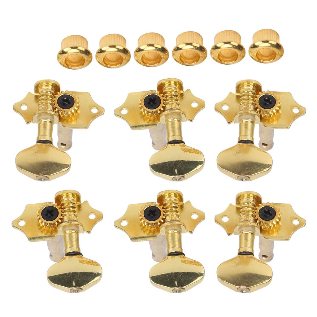 Guitar Tuning Pegs Metal Gear Adjustment Knobs Stringed Instrument Accessories Replacement