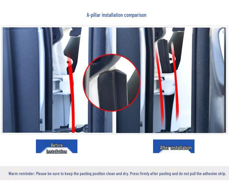 Dustproof Soundproof Door Seal Strip for Toyota Wildlander/Hybrid