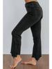 2025 Sommer High Waist Schlankmachende Lässige Denim Cropped Hose