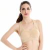 Damen Fitness BH Top Ohne Bügel Atmungsaktiv Laufen Yoga Unterwäsche Sport-BH