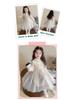Girls' Stylish Knit Wool Dress for Spring & Autumn 2025