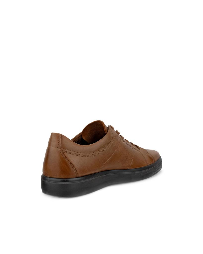 ECCO Classic Sneakers, Genuine Leather, Men's Casual Sneakers, 53734402034, CAMEL, Size 25.5 Cm, 3E