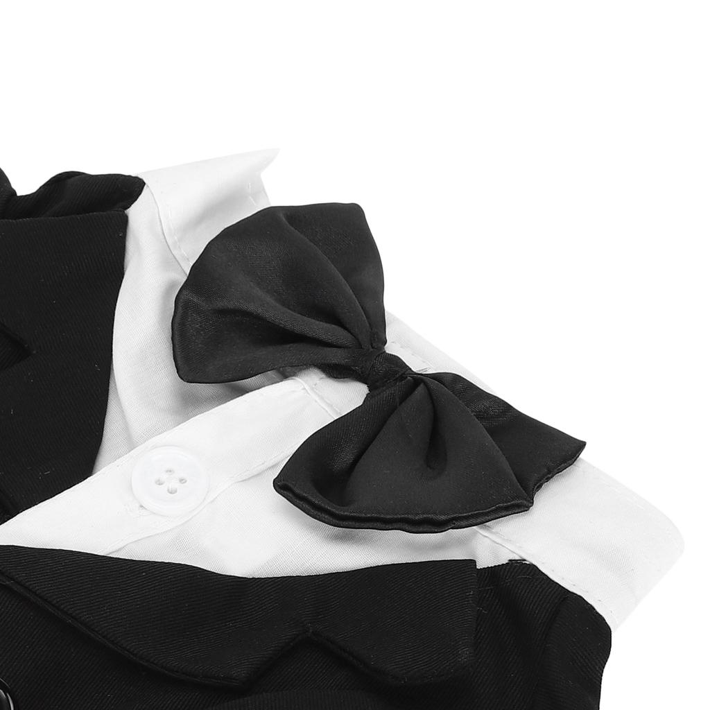 Pet Small Dog Suit Pet Bow Tie Collar Shirt Stylish Clothes for WeddingCelsiusPartyCelsiusEvent