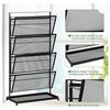 File Organizer Desk Vertical File Folder Holder Standing Mail Organizer Countertop Paper Office Desk Organizer and Accessori