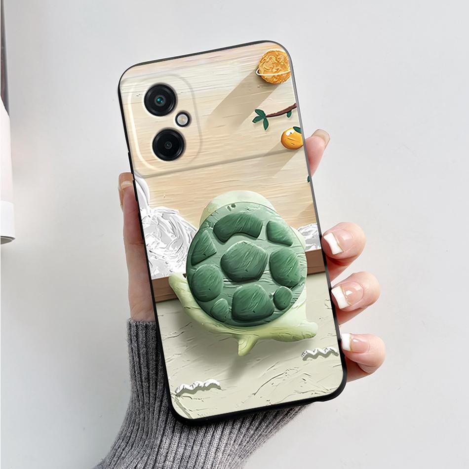Case For Xiaomi Poco M5 M5S Cute Cat Cartoon Frog Soft Smooth Liquid Silicone Back Cover Phone Shell For PocoM5 M5 S Bumper Capa