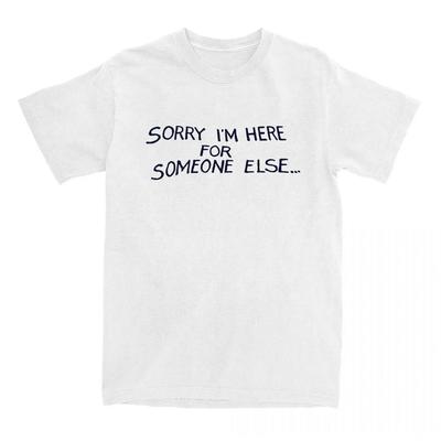 Benson Boone Singer Print T-Shirts Sorry, ich bin hier für jemand anderen Single 2025 T-Shirt Baumwolle Tees Unisex Streetwear Graphic Tops