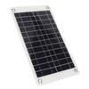 Solar Panel 12V 8.5W Monocrystalline Silicon Semi Flexible with Clip Solar Battery Charger for Outdoor