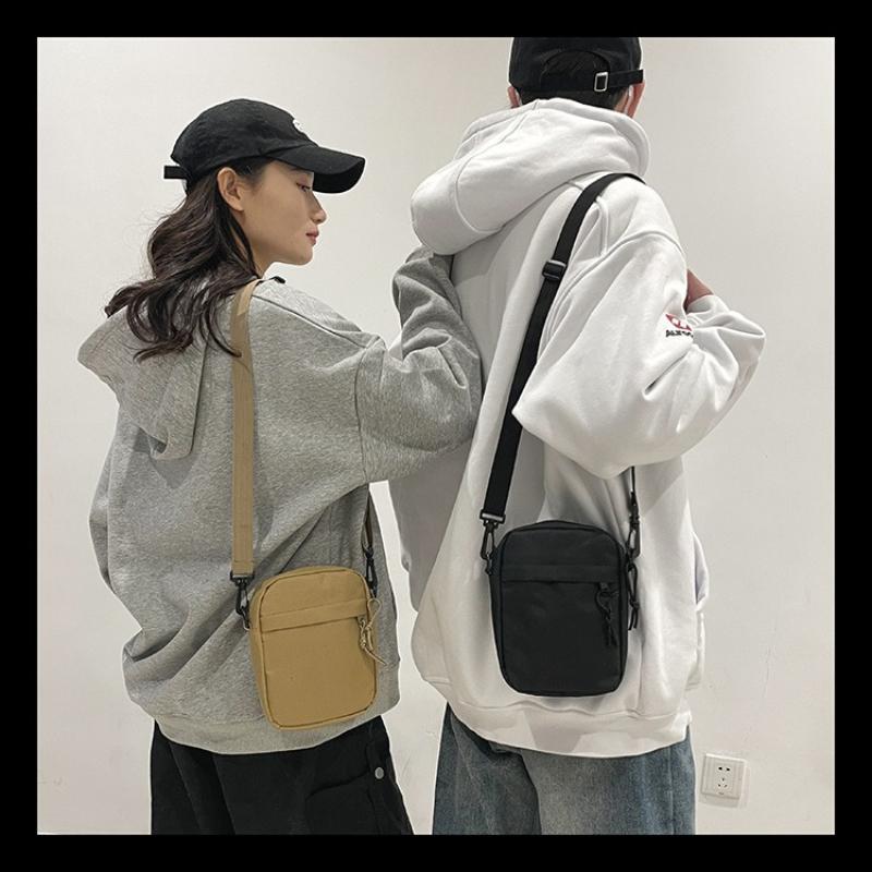 1Pc Boys Mori Small Satchel Ins Trendy Shoulder Bag Men's Sports and Leisure Small Backpack Women's Simple New Messenger Bag