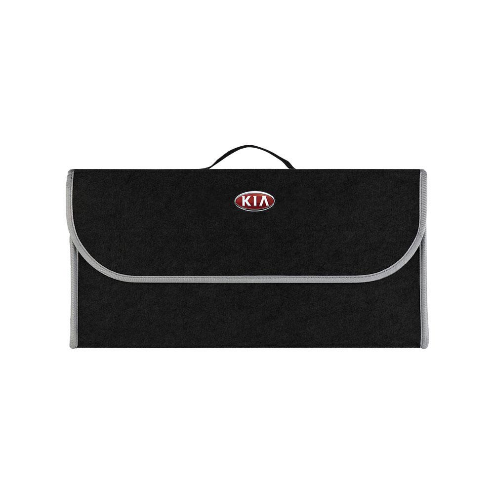 1Pcs Fashion New Car Soft Felt Storage Bag Organizer Cars Foldable Trunk For KIA Cerato Sportage R K2 K3 K5 Sorento Sportage R Rio Soul Car Accessorie