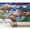 Hand Drawn Park Dinosaur Home Decor 3d Wall Murals Wallpaper