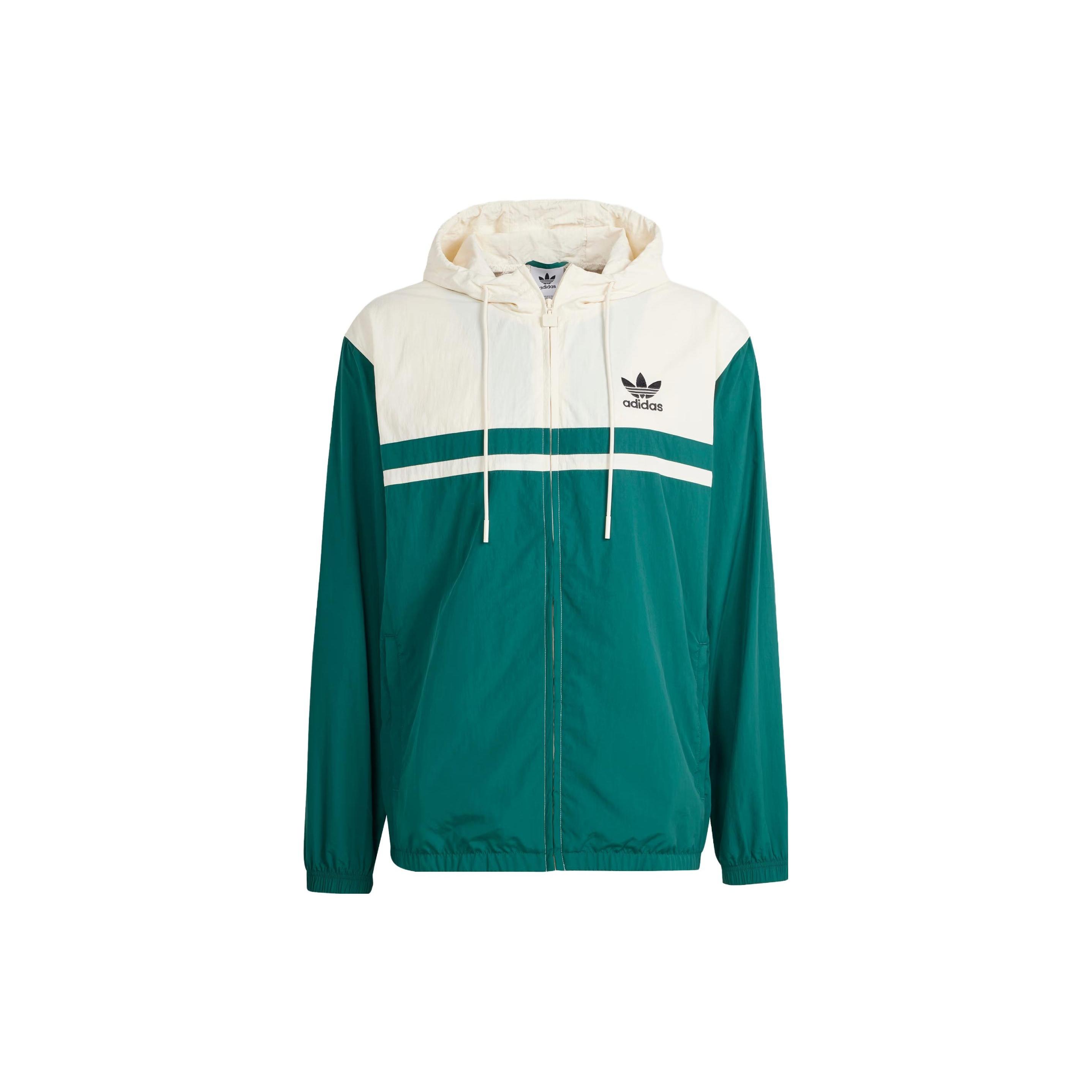 adidas originals Windbreaker Asia Sizing Collegiate Green Men s IU0201 M
