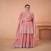 Designer Embroidered Sharara Suit Set for Women