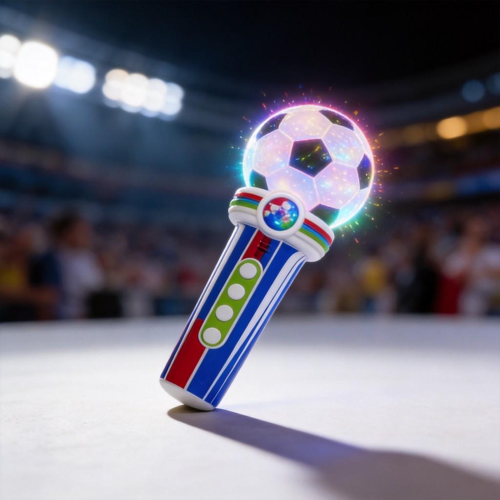 The 23rd World Cup Toy Microphone For Kids With Sound Effects For Soccer Fans