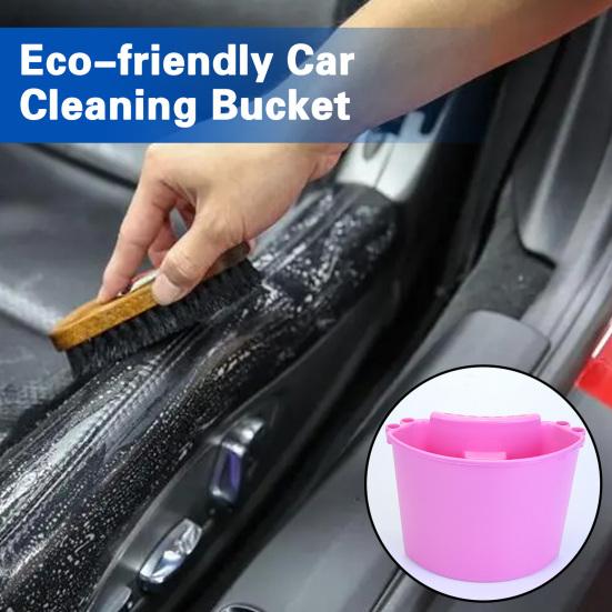 Car Wash Bucket Organizer Multipurpose Detailing Cleaning PP Material for Home Kitchen Auto Care Supply