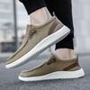 Summer Breathable Men's Loafers Lightweight Casual Slip On Shoes Non-Slip Comfortable Outdoor Vulcanized Leisure Shoes for Men