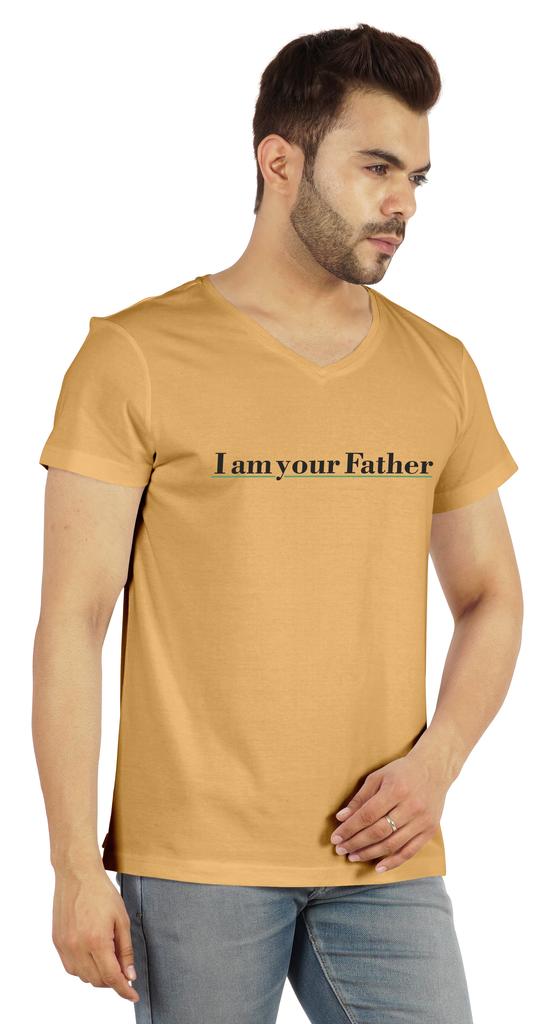 Inkmeso Men  S Tshirt   I Am Your Father   Graphic Quote Tee Shirt For Daddy Father  S Day