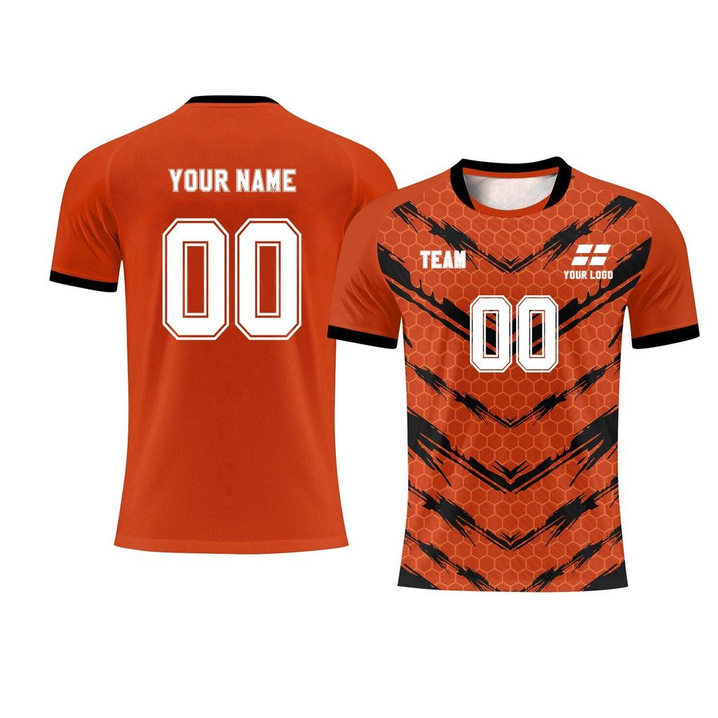 Personalised Tops Shirts Mens Girls With Name Number Custom Football Jerseys For Boys Training Suit