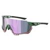 Custom Logo TR90 PC Sports Sunglasses UV400 Semi-Rimless Frame Mirrored Cycling Glasses Adjustable Nose Pads Waterproof