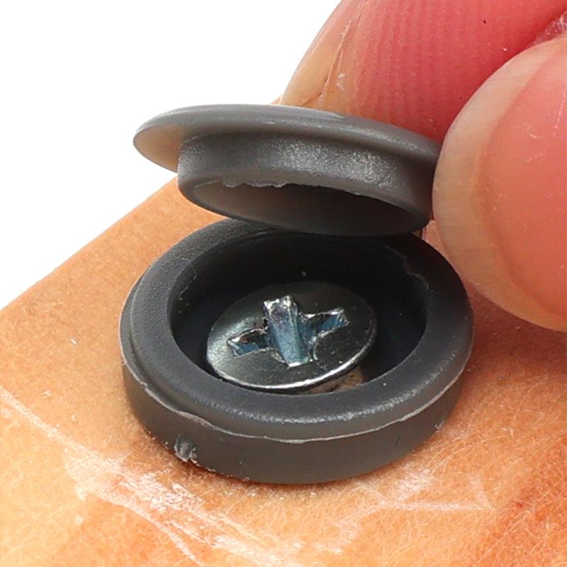 100-500PCS Hot Screw Decorative Cover Cross Screw Nail Cap Folding Buckle for Car Furniture Decorative Nuts Cover Bolts Hardware