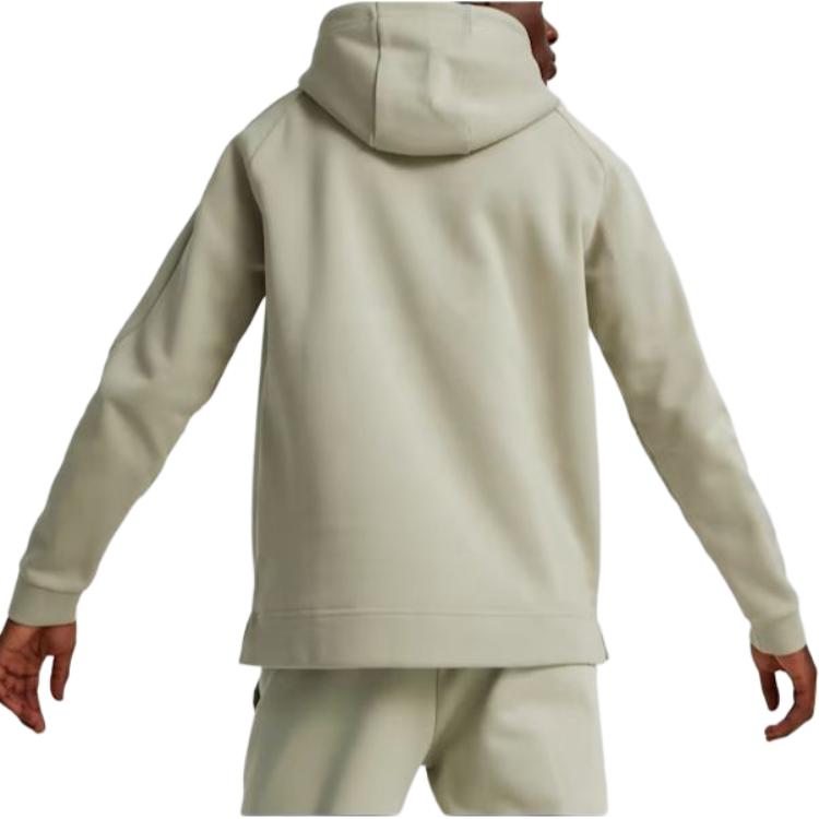 Puma Day In Motion Hoodie Logo Print Long Sleeve Sweatshirt Men hoodies Beige 671102-68