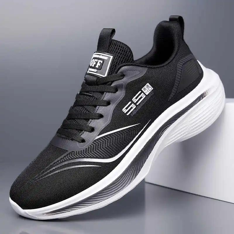 Fashion Round Tip Perforated Men Sneakers Orange Shoes High Quality Flat Flat Sports Models Luxery Zapatiilas Special Offers Tenis