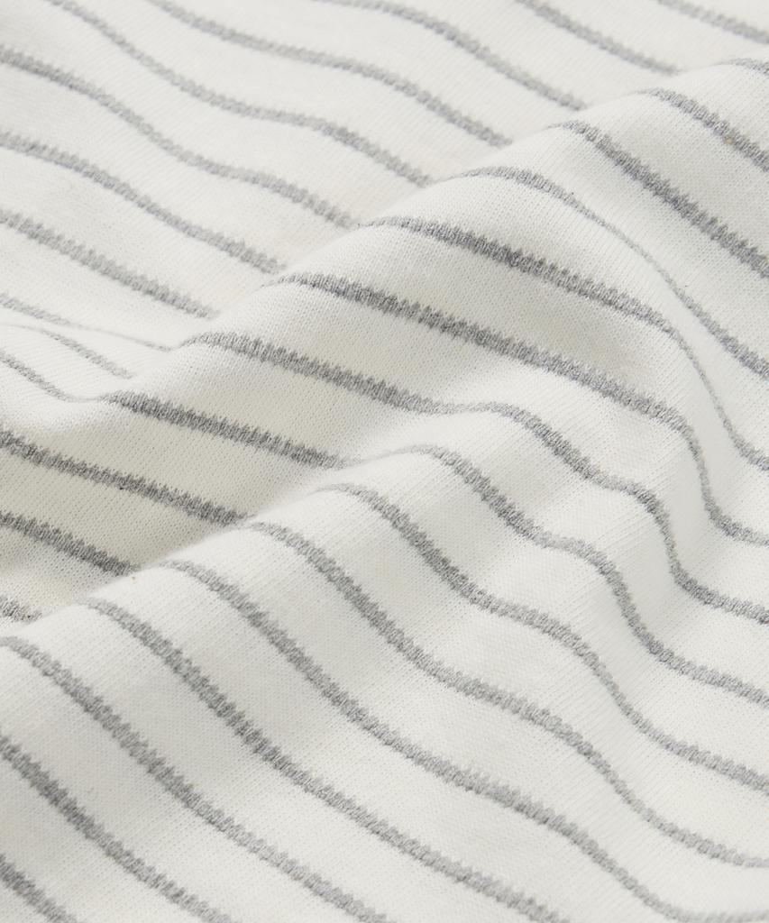 FRIZMWORKS Stripe Oversized Relax Tee 003 _ Ivory
