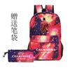 Football Printed Student Backpack Multifunctional Usb Interface Large Capacity Leisure Travel Backpack