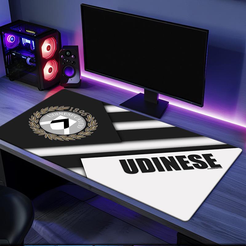 Udinese-Calcio Crest Design Mouse Pad, Rubber Base, Mouse Pad for Gamers and Office Use, Gaming Desk , Easy To Clean Mat Christmas Fan Gifts